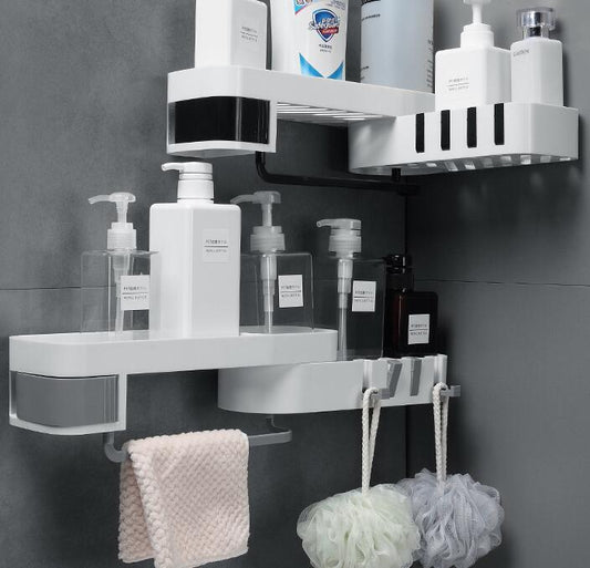 Bathroom Corner Shelf - Space-Saving Corner Organizer