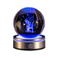 3D Luminous Crystal Ball Night Lamp - Colorful Gradient Decor