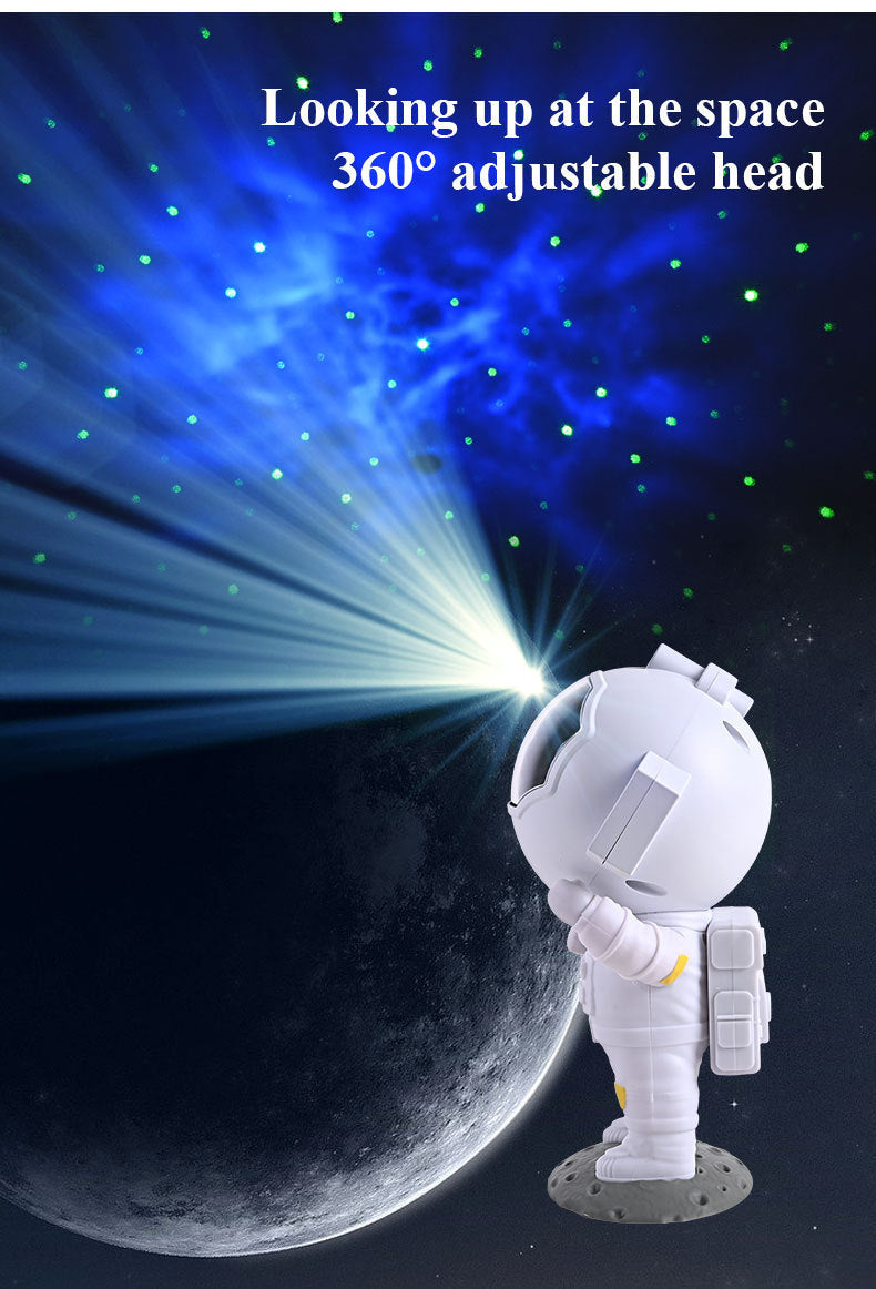 Astronaut Galaxy Star Projector - Starry Sky Night Light & Home Decor