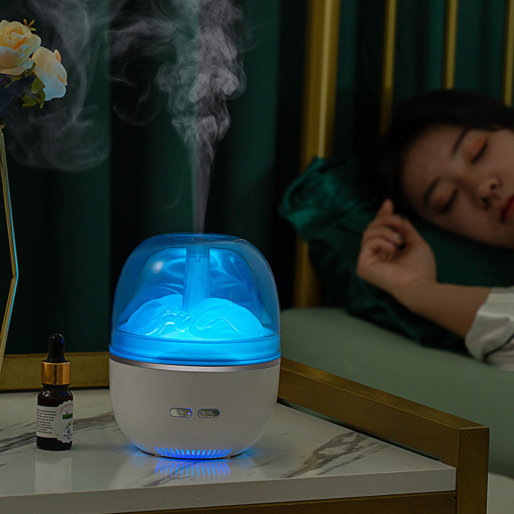 Ultrasonic Aromatherapy Humidifier - Essential Oil Diffuser