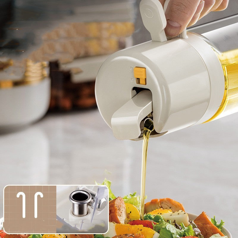 2-in-1 Oil Sprayer & Dispenser for Cooking and BBQ