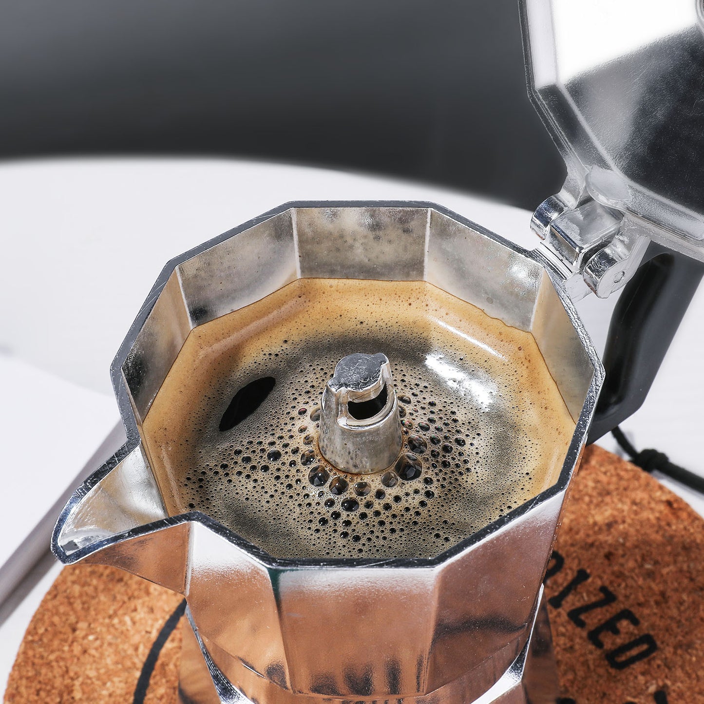 Classic Stovetop Moka Pot Espresso Maker