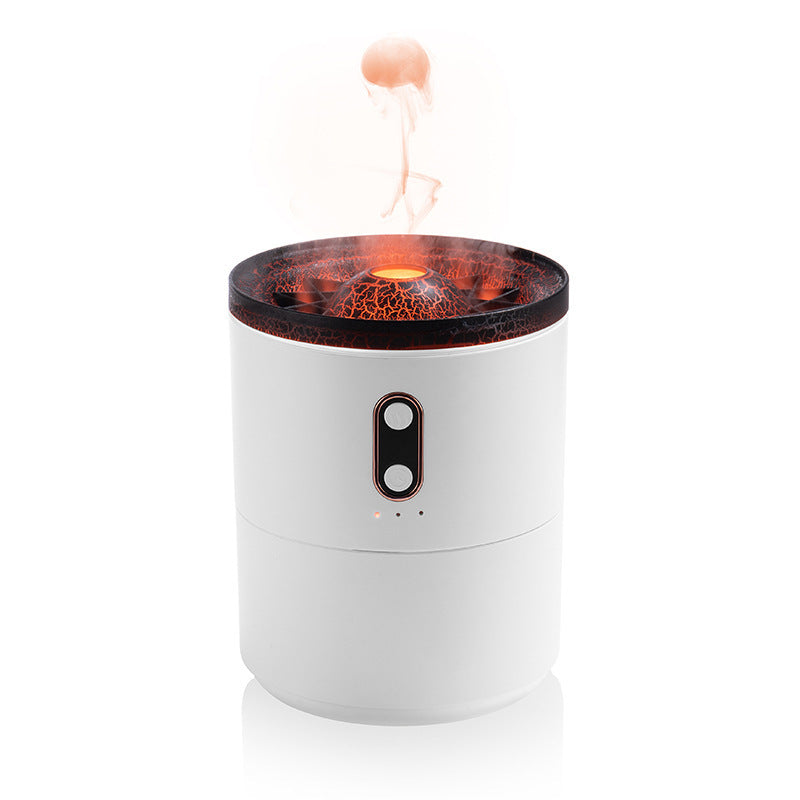 Volcanic Flame Aroma Diffuser & Humidifier with Night Light