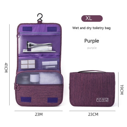 Portable Travel Bag with Large Capacity & Dry-Wet Separation