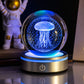 3D Luminous Crystal Ball Night Lamp - Colorful Gradient Decor