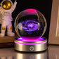 3D Luminous Crystal Ball Night Lamp - Colorful Gradient Decor